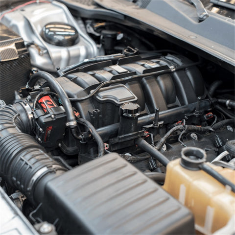 Grams Performance 05-18 Dodge Hemi 5.7L/6.1L/6.2L/6.4L Fuel Rail - Black - G50-03-1015