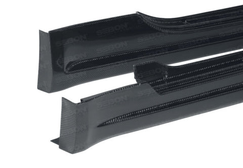 Seibon 02-05 Nissan 350Z SA Carbon Fiber Side Skirts - SS0205NS350-SA