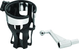 Kuryakyn Reflex Drink Holder 01-17 GL1800 Passenger Mount Chrome - 6490