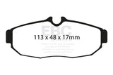 EBC 05-10 Ford Mustang 4.0 Redstuff Rear Brake Pads - DP31741C
