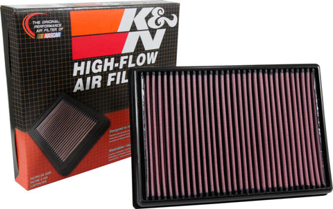 K&N 11-18 Nissan NV400 L4-2.3L DSL Replacement Drop In Air Filter - 33-3067