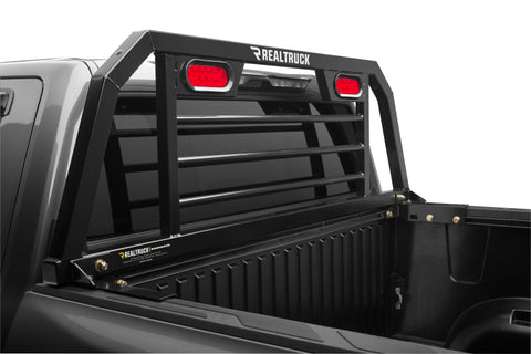 BackRack 99-24 Ford F-250/350/450 SD (17-24 Alum Body) SRL Rack Lighted Shortened Frame ONLY Req. HW - SRL702