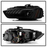 Spyder 13-16 Audi A4/S4 Halogen Model Only High-Power LED Headlights - Black PRO-YD-AA413HALAP-BK - 5088345