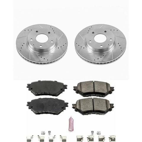 Power Stop 14-16 Mazda 3 Front Z23 Evolution Sport Brake Kit - K6975