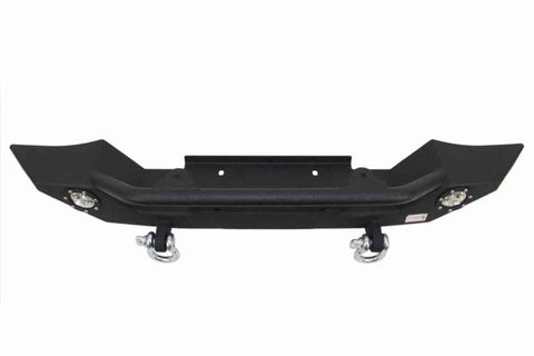 Fishbone Offroad 87-06 Jeep TJ/YJ Wrangler TJ/YJ Steel Front Bumper W/LEDs - Blk Textured Pawdercoat - FB22016