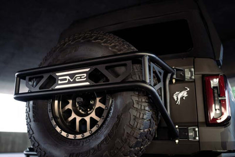 DV8 Offroad 21-23 Ford Bronco Spare Tire Guard & Accessory Mount - TCBR-01