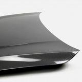 Seibon 22-23 Volkswagen Golf GTI/R OEM Style Carbon Fiber Hood - HD22VWG8-OE