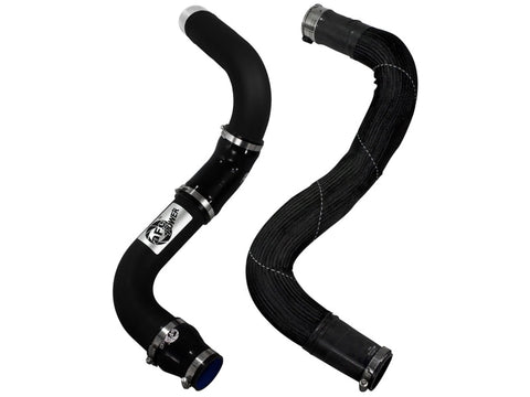 aFe BladeRunner 3in Intercooler Tube Cold Side Black for 14-15 Ram 1500 EcoDiesel V6-3.0L (td) - 46-20179-B