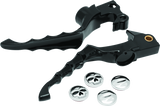 Kuryakyn Zombie Levers 04-13 XL Models Gloss Black - 1092
