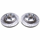 Power Stop 86-89 Buick Electra Front Evolution Drilled & Slotted Rotors - Pair - AR8212XPR