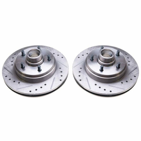 Power Stop 86-89 Buick Electra Front Evolution Drilled & Slotted Rotors - Pair - AR8212XPR