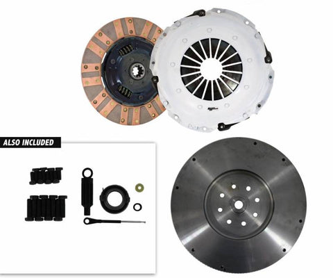 Clutch Masters 01-05 Dodge Ram 2500/3500 5.9L w/NV5600 Trans FXT400 Sprung Ceramic Clutch Kit w/FW - 05CM2-HDCL-SK