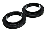 Energy Suspension Universal 3 3/4in ID 25 7/16in OD 3/4in H Black Coil Spring Isolators (2 per set) - 9.6120G