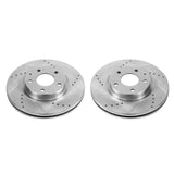 Power Stop 14-18 Mazda 6 Front Evolution Drilled & Slotted Rotors - Pair - JBR1596XPR