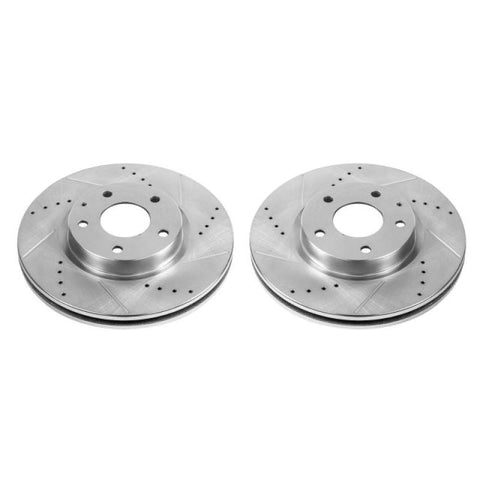 Power Stop 14-18 Mazda 6 Front Evolution Drilled & Slotted Rotors - Pair - JBR1596XPR