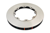 DBA 06-12 Mitsubishi Eclipse V6 Drilled & Slotted 5000 Series Rear Ring - DBA52223.1XS