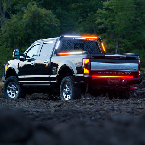 Putco 48in Work Blade LED Light Bar in Amber/White - 93009-48