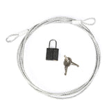 Rugged Ridge Car Cover Lock And Cable Kit - 13303.01