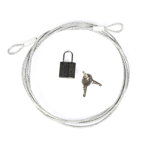 Rugged Ridge Car Cover Lock And Cable Kit - 13303.01