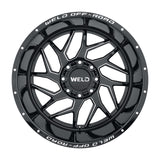 Weld Off-Road W117 22X10 Fulcrum 6X135 6X139.7 ET13 BS6.00 Gloss Black MIL 106.1 - W11720098600