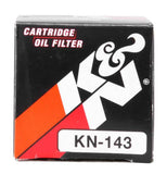 K&N Yamaha / MBK 1.5in OD x 1.938in H Oil Filter - KN-143