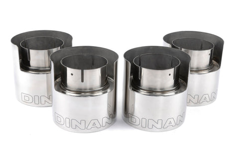 Dinan 21-27 BMW M3/M4 (G80/G82/G83) Valved Axleback Exhaust System - Polished Tips - D660-0093