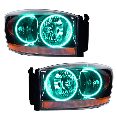 Oracle 06 Dodge Ram SMD HL - Black - ColorSHIFT w/ 2.0 Controller - 7033-333
