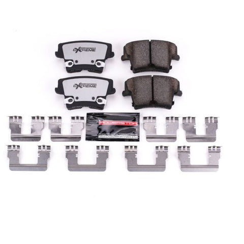 Power Stop 05-19 Chrysler 300 Rear Z26 Extreme Street Brake Pads w/Hardware - Z26-1057