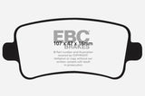 EBC 10+ Buick Allure (Canada) 3.0 Greenstuff Rear Brake Pads - DP22016