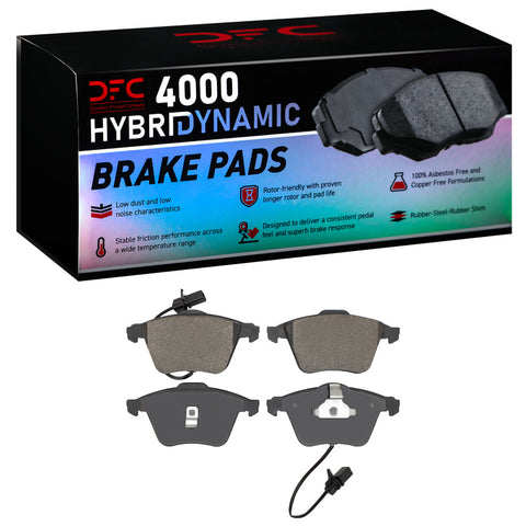 DFC 01-05 Audi Allroad Quattro Front 4000 Hybridynamic Brake Pads - 4000-0915-00