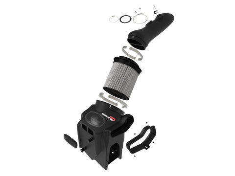 aFe Momentum HD Cold Air Intake System w/Pro Dry S Filter 20 Ford F250/350 Power Stroke V8-6.7L (td) - 50-70007D