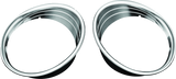 Kuryakyn Driving Light Bezels Indian Chrome - 5622