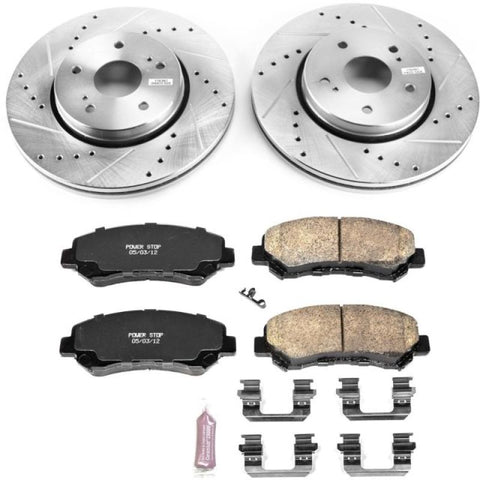 Power Stop 10-13 Suzuki Kizashi Front Z23 Evolution Sport Brake Kit - K6102
