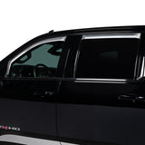 Putco 14-18 Chevy Silverado LD - 4 Door - Crew Cab Element Chrome Window Visors - 480440