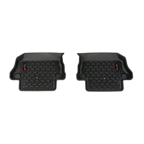 Rugged Ridge Floor Liner Kit Black F/R 18-20 Jeep Wrangler JL 2Dr - 12987.43