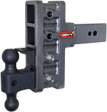 Gen-Y Mega Duty 3in Shank 6in Offset Drop 32K Hitch w/GH-0161 Dual-Ball/GH-0162 Pintle Lock - GH-2024