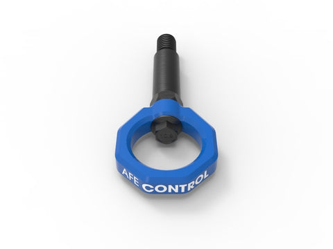 aFe Control Front Tow Hook Blue BMW F-Chassis 2/3/4/M - 450-502001-L