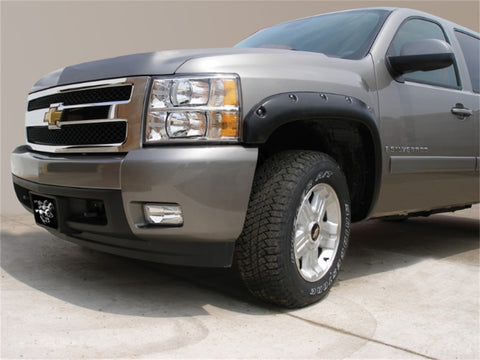 Stampede 2007-2013 Chevy Silverado 1500 69.3/78.7/97.6in Bed Ruff Riderz Fender Flares 4pc Smooth - 8412-2