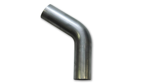 Vibrant 2.25in O.D. T304 SS 60 deg Mandrel Bend 6in x 6in leg lengths (3.375in Centerline Radius) - 13068