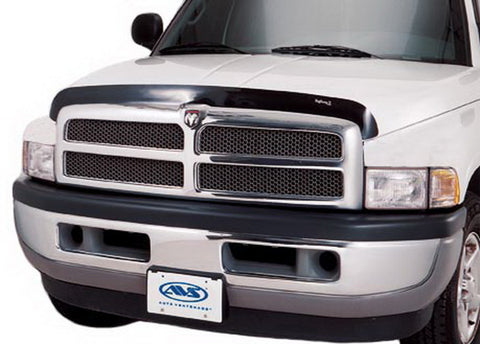 AVS 94-01 Dodge RAM 1500 (Front Mount) Bugflector Medium Profile Hood Shield - Smoke - 23148