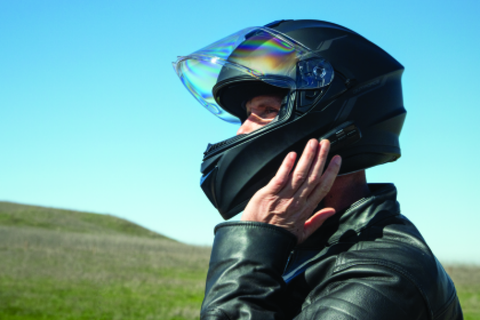 Sena Technologies Outforce Full Face Bluetooth Helmet Matte Black - XL - OUTFORCE-MB0XL