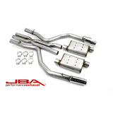 JBA 15-20 Dodge Charger SRT8 & Hellcat 6.2/6.4L 409SS Dual Rear Exit Cat-Back Exhaust - 40-1669