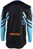 Answer 25 Arkon Nitrus Jersey Blue/Black/Hyper Orange Youth - Medium - 442628