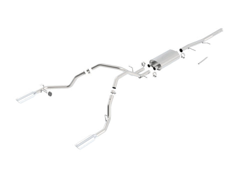 Borla 09-12 GMC Sierra 1500 / 09-12 Chevrolet Silverado 1500 SS Catback Exhaust - 140340
