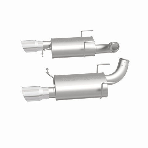 MagnaFlow 13 Ford Mustang V8 5.0L Dual Split Rear Exit Stainless Cat Back Performance Exhaust - 15151