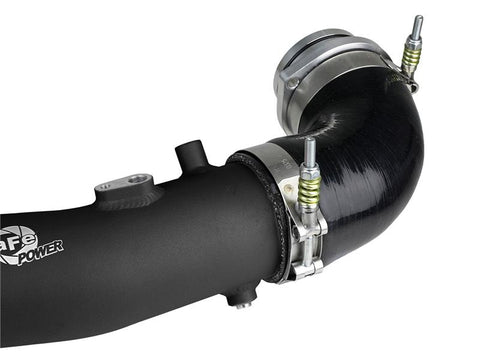 aFe 2020 Toyota Supra 3.0L 3in Black Intercooler Tube - Hot - 46-20398-B