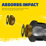 MOOG 67-69 Ford Mustang Base Front Inner / Inner Tie Rod End - ES364RL