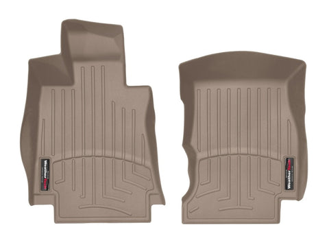 WeatherTech 2017+ Alfa Romeo Giulia AWD Front FloorLiner - Tan - 4512091