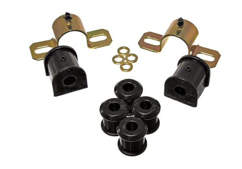 Energy Suspension Jeep 16Mm Rear S/B Set - Black - 2.5111G
