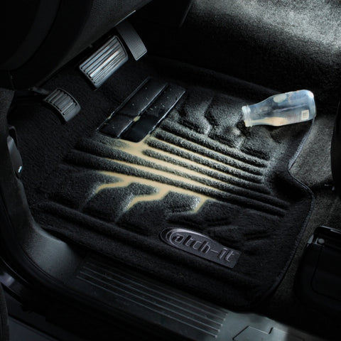 Lund 04-08 Ford F-150 Std. Cab Catch-It Carpet Front Floor Liner - Grey (2 Pc.) - 583004-G